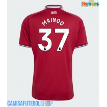 Camisa de time de futebol Manchester United Kobbie Mainoo #37 Replicas 1º Equipamento 2026-27 Manga Curta